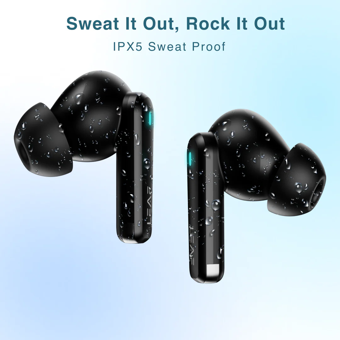 Combo: LEAF BUDS X614 ANC + LEAF BUDS X121 (CARBON BLACK) - Image 16